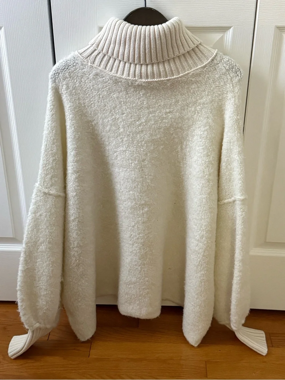 Free People Milo Turtleneck Tunic in White